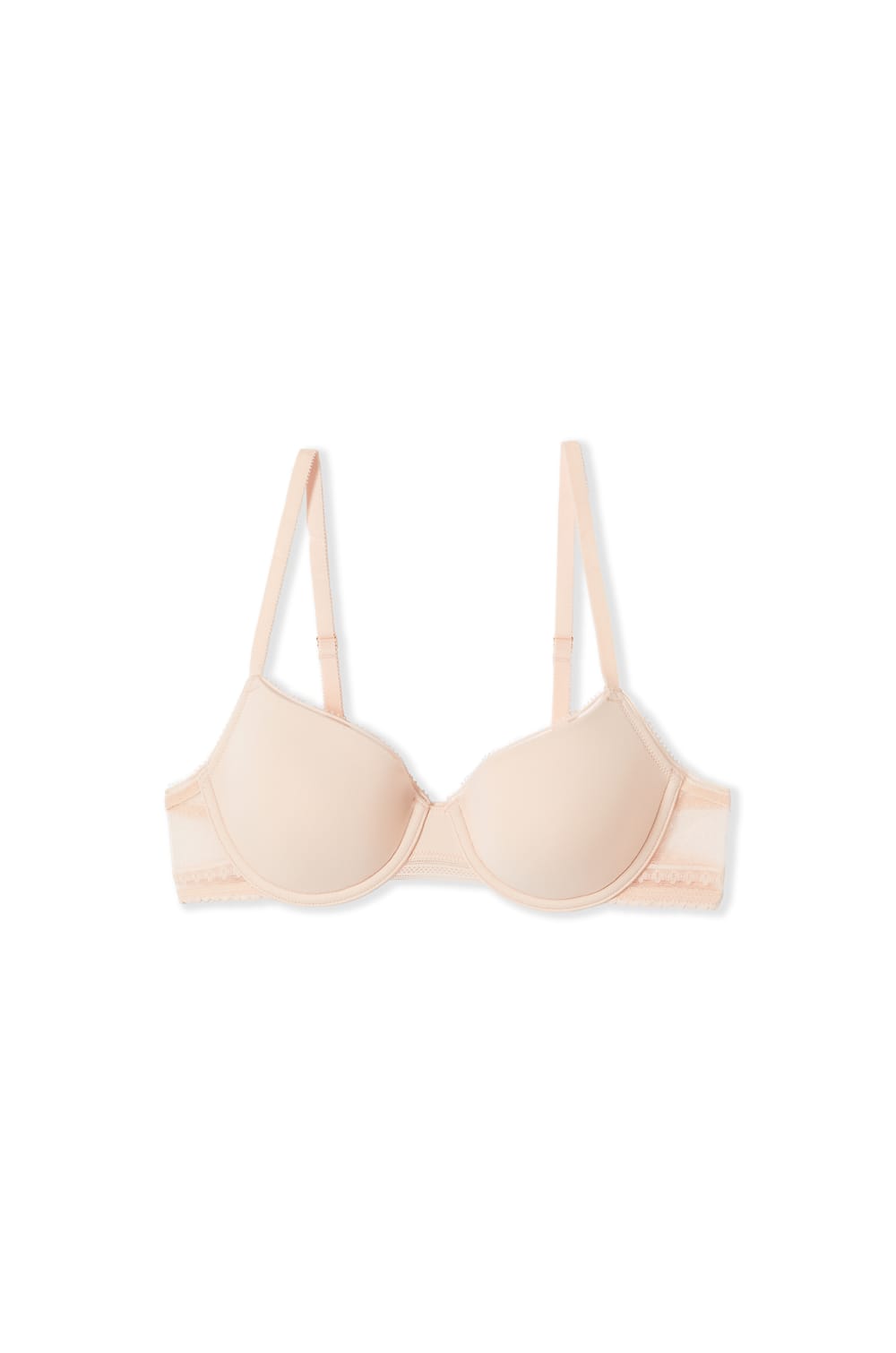 Soutien-gorge N.4 - Le coques fines en microfibre avec d&eacute;tails en dentelle;${refinementColor}