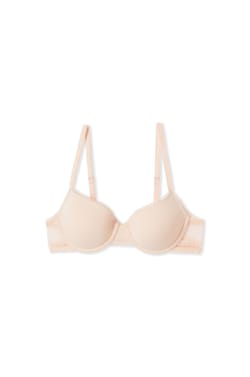 Soutien-gorge N.4 - Le coques fines en microfibre avec d&eacute;tails en dentelle;${refinementColor}