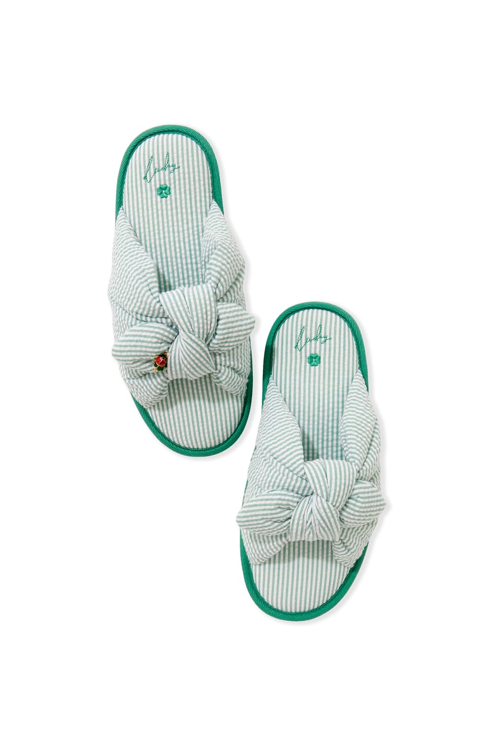 Cotton Flip-Flop Slippers;${refinementColor}