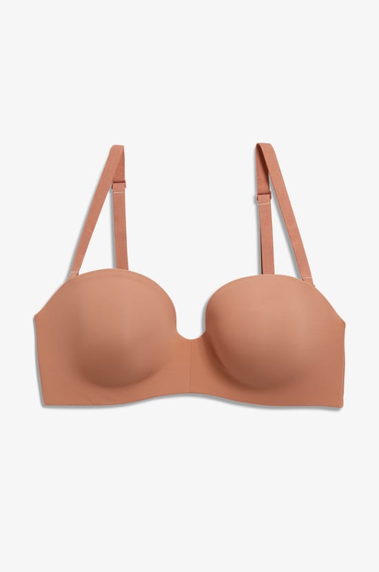 Strapless lightly lined bra with removable straps, cup C-E;${refinementColor}