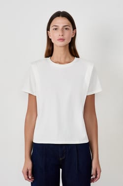Short-sleeved cotton T-shirt;${refinementColor}