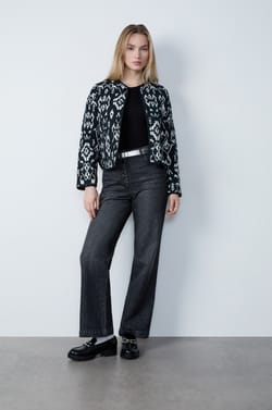 Patterned Jacket;${refinementColor}