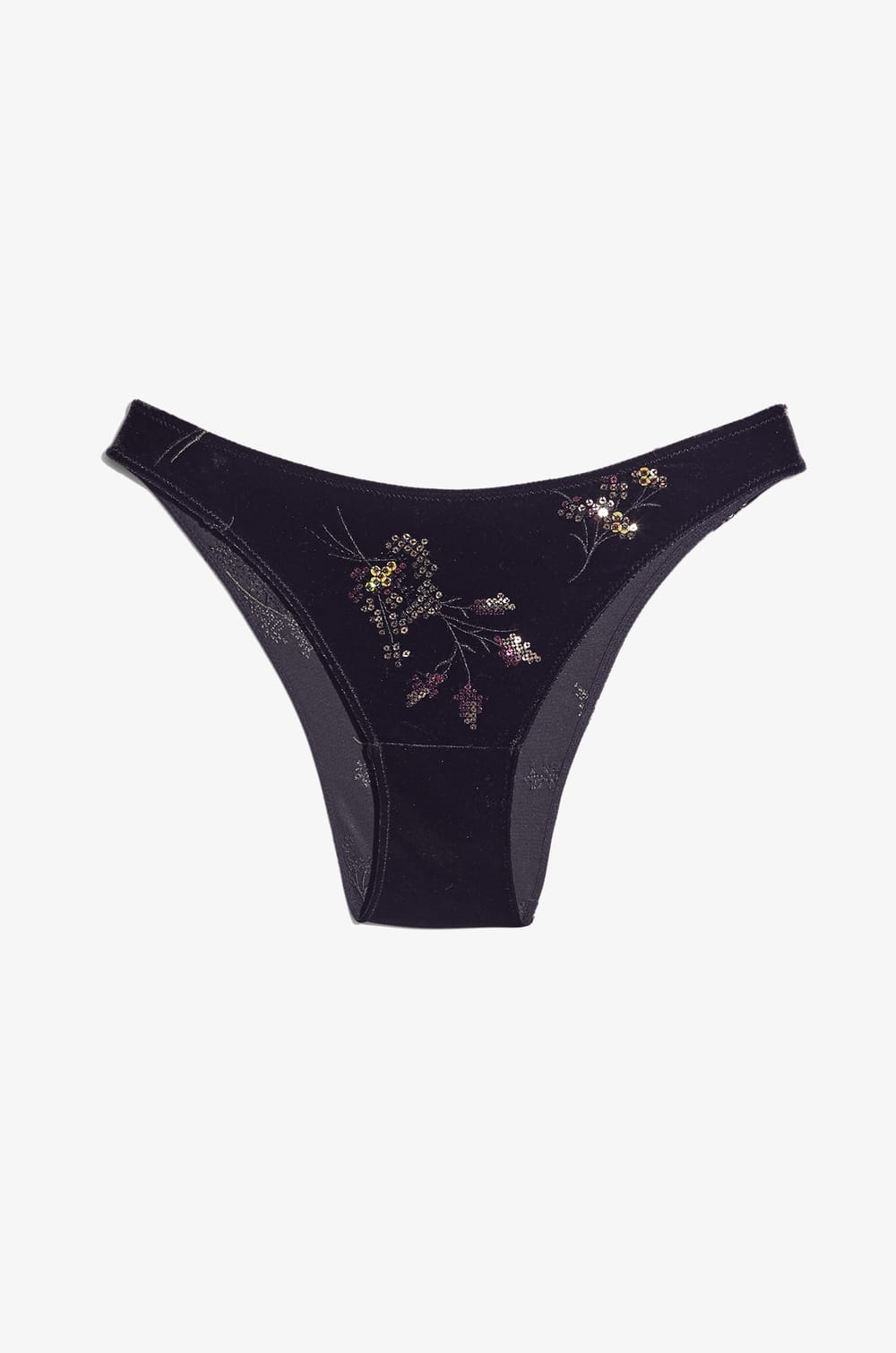 Embroidered Velvet Brazilian;${refinementColor}