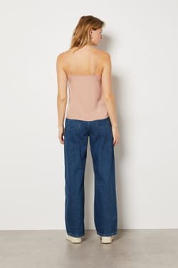 Lace Neckline Camisole;${refinementColor}