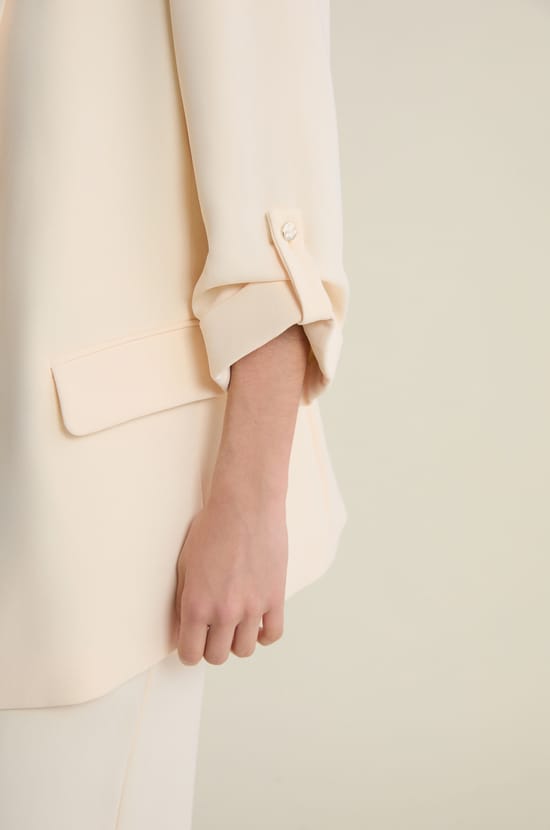 Blazer manches longues;${refinementColor}