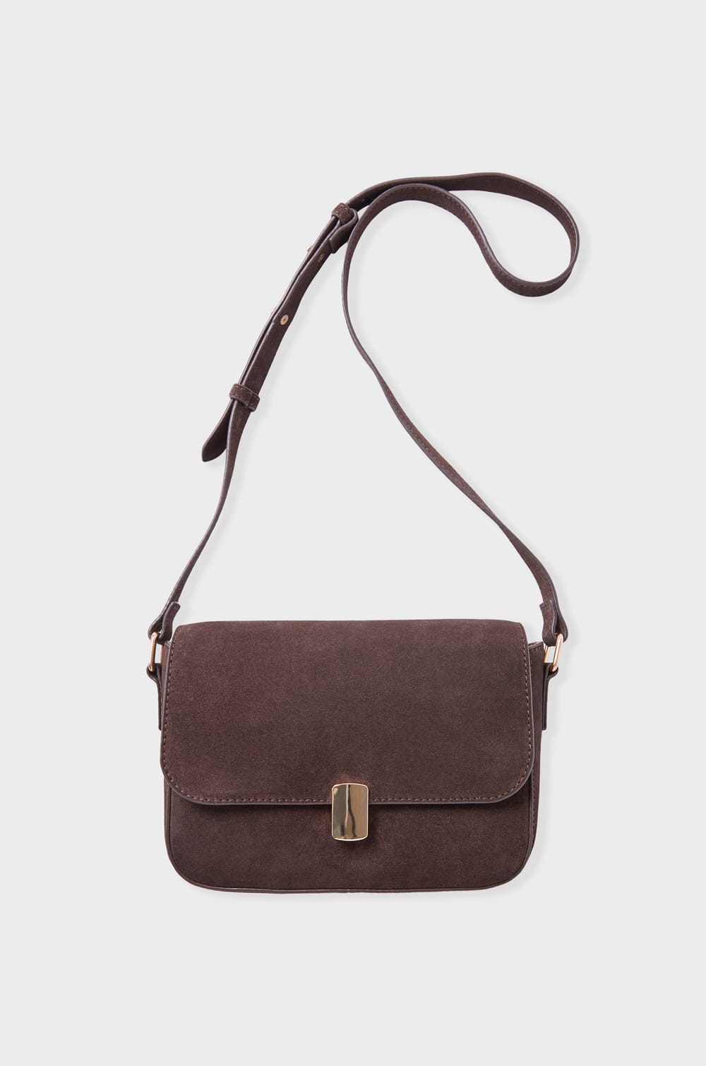 Bolso bandolera de cuero;${refinementColor}