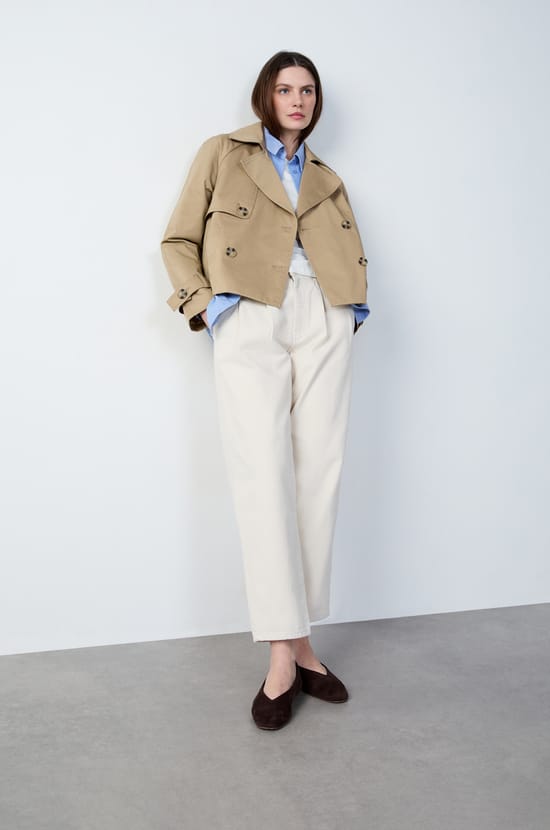 Carrot-cut trousers;${refinementColor}