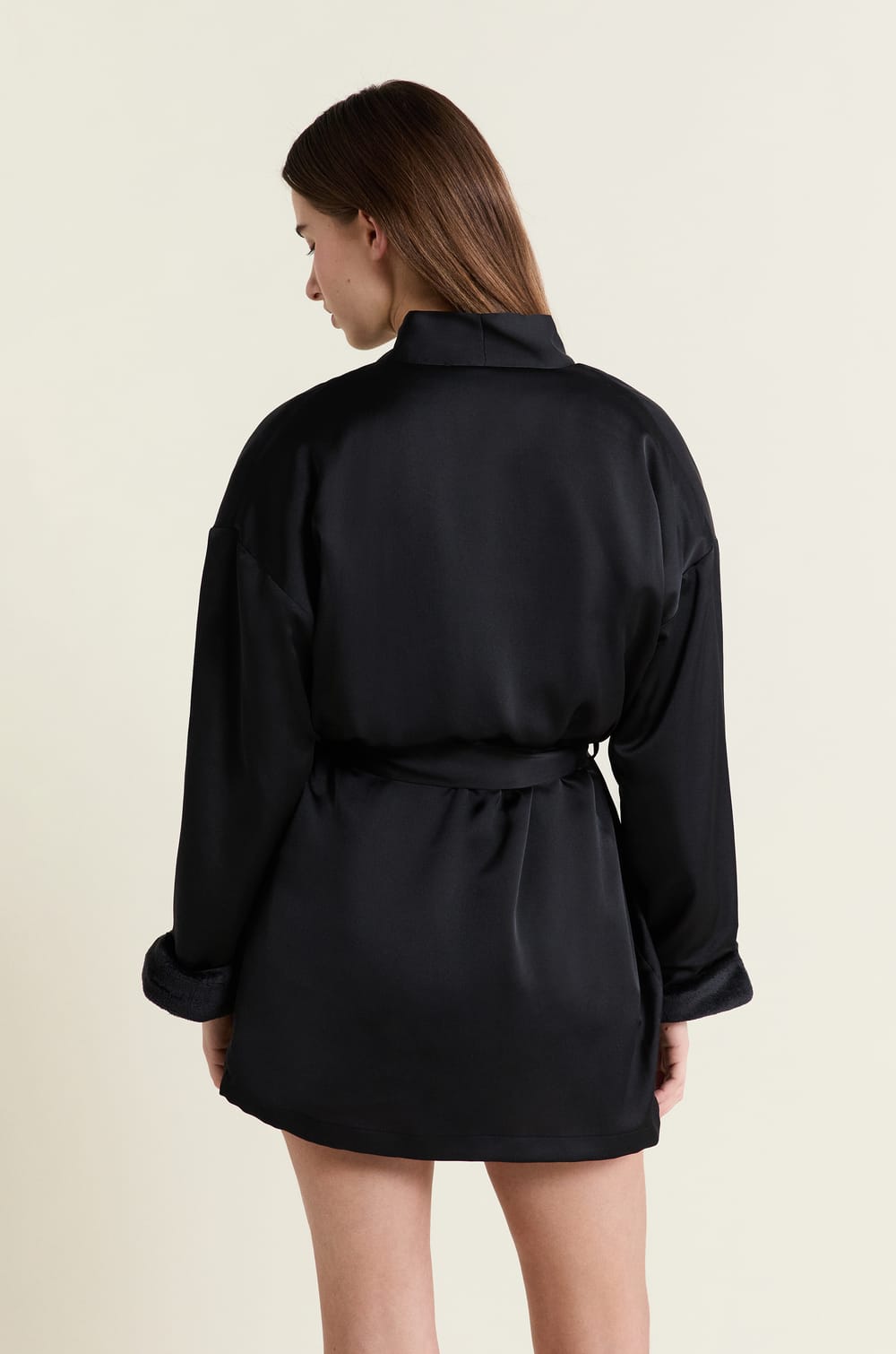 Fleece-Lined Robe;${refinementColor}