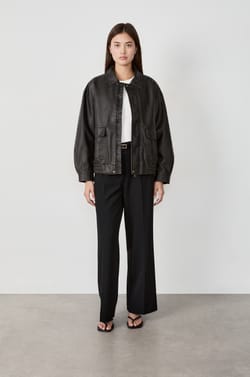 Veste effet cuir;${refinementColor}