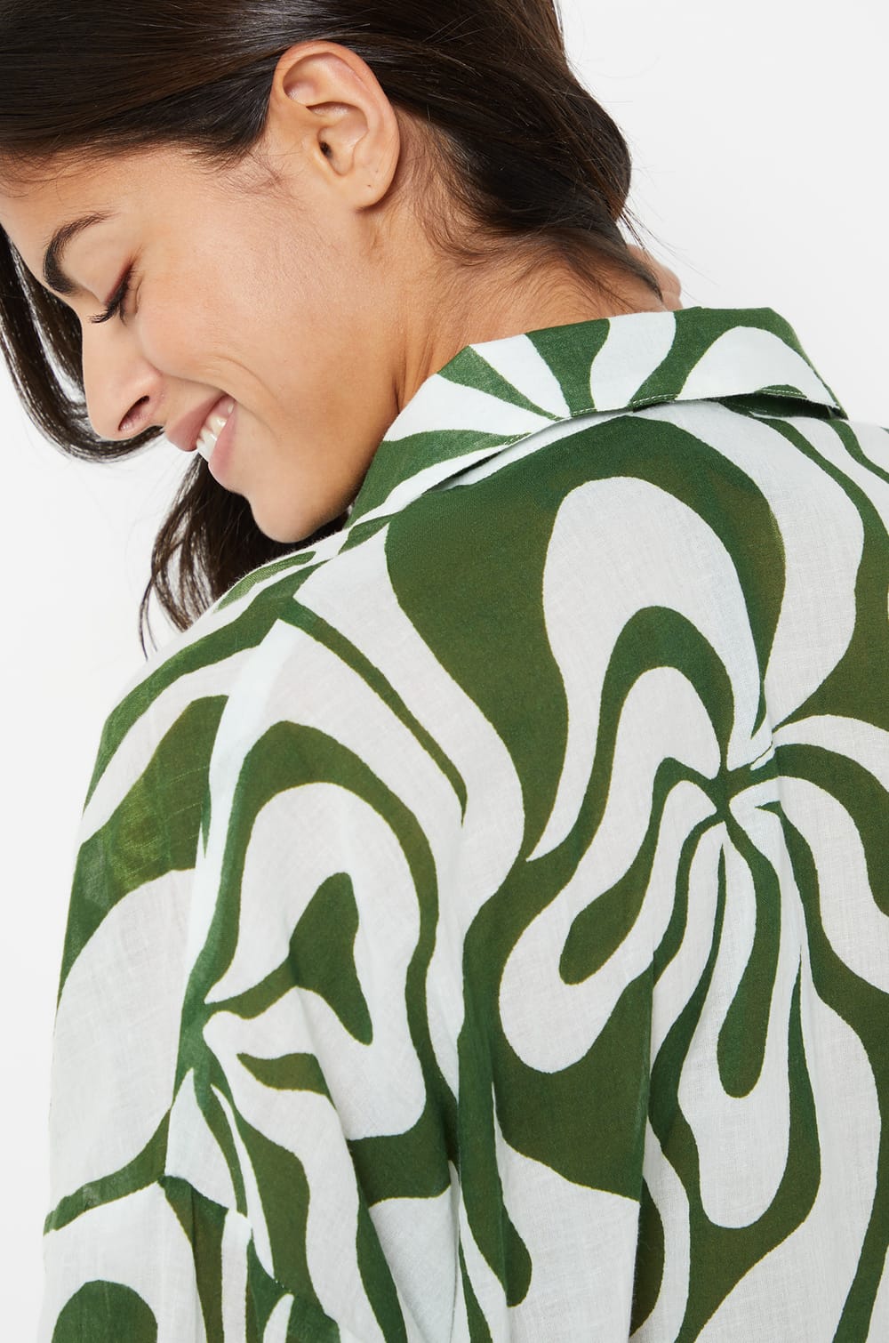 Krótka tunika z motywem;${refinementColor}