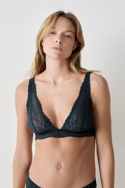 Bra N.8 de encaje tipo tri&aacute;ngulo sin aros ;${refinementColor}