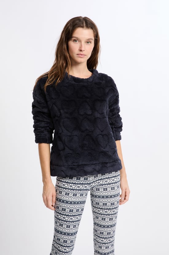 Pyjama 2 pièces à motifs;${refinementColor}