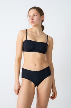 Strapless Wireless Bra in Microfibre;${refinementColor}