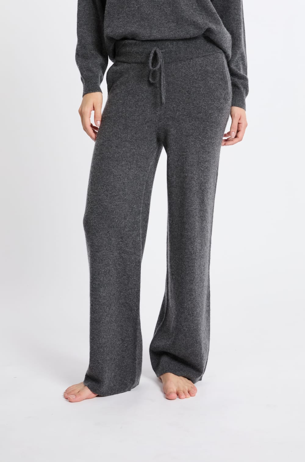 Pantalon de pyjama en cachemire;${refinementColor}
