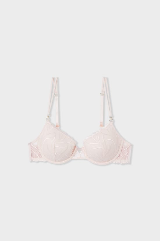 Bra N.4 - The Lightly Lined in Floral Embroidery;${refinementColor}