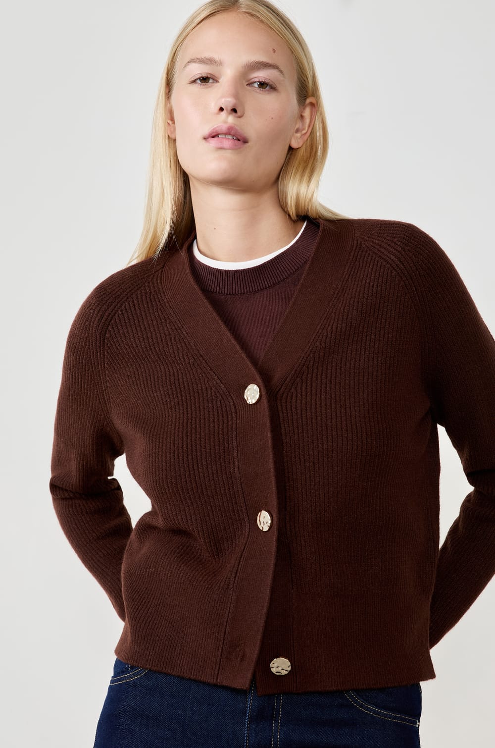 Gilet manches longues;${refinementColor}