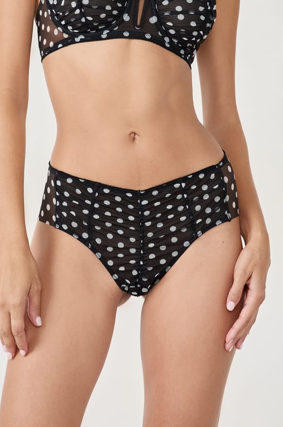 Polka Dot Boyshort;${refinementColor}