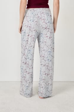 Pyjama trousers with prints;${refinementColor}