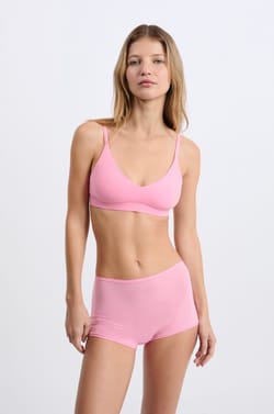 Boyshort in Microfiber;${refinementColor}