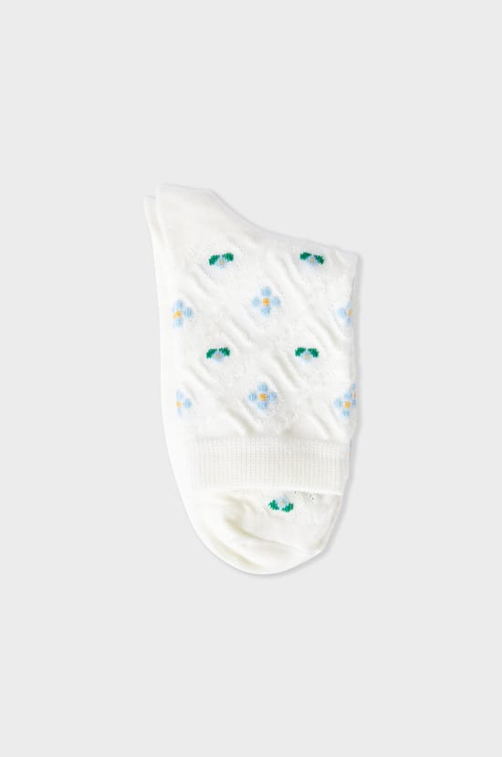 Calcetines de flores;${refinementColor}