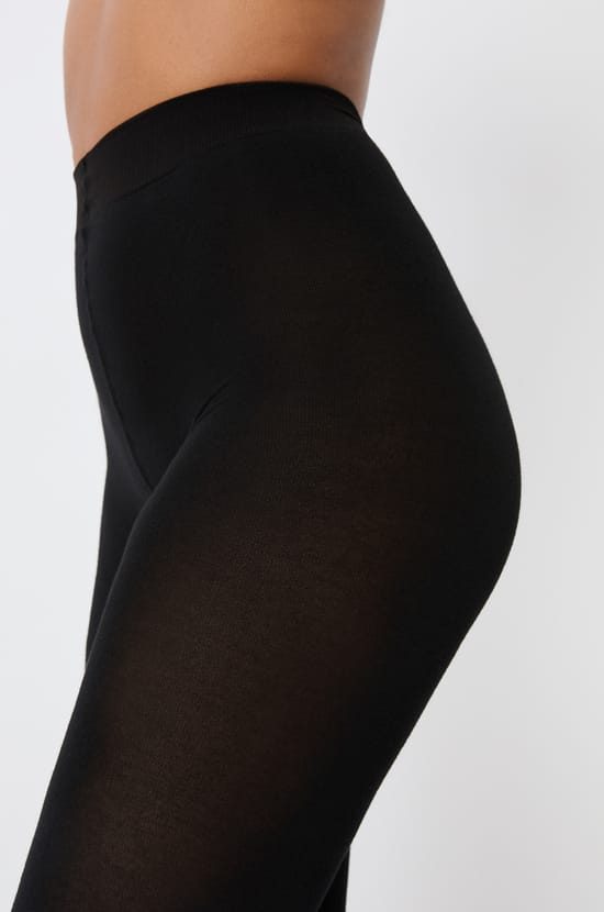 Collant opaque avec cachemire;${refinementColor}