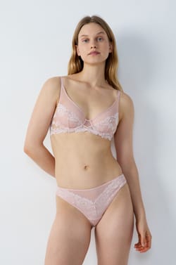 Tulle and Lace Brief;${refinementColor}