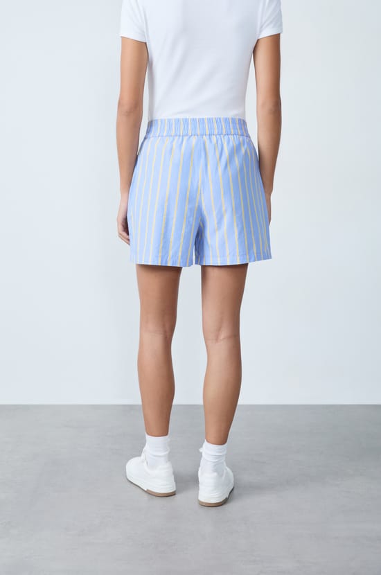 Striped Shorts;${refinementColor}
