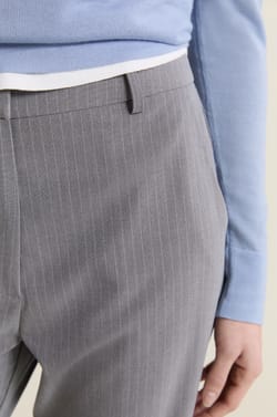 Pantalon habill&eacute; &agrave; rayures;${refinementColor}