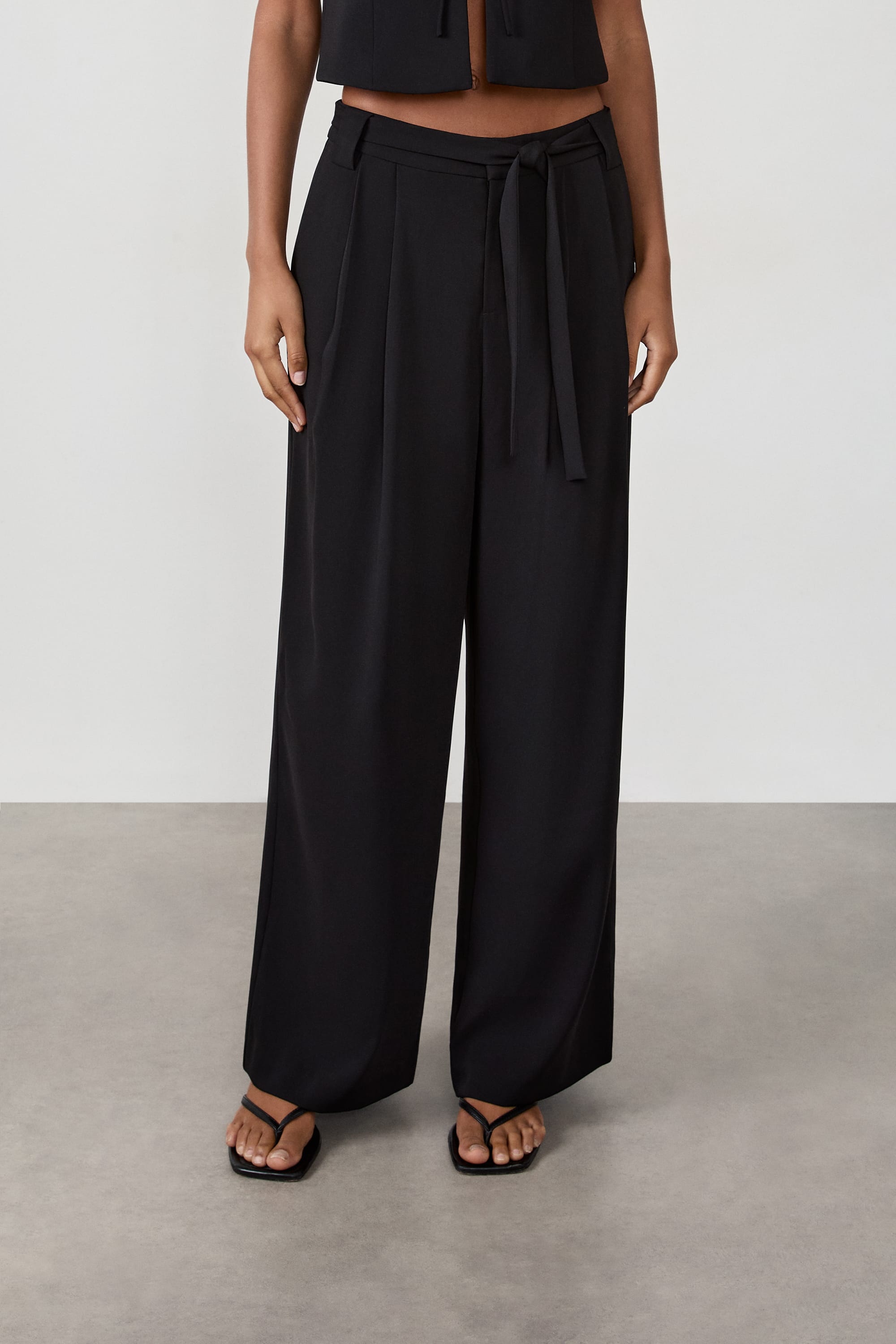 pantalon fluide large