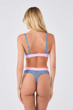 Lemonade Dolls x Etam Lace Thong;${refinementColor}