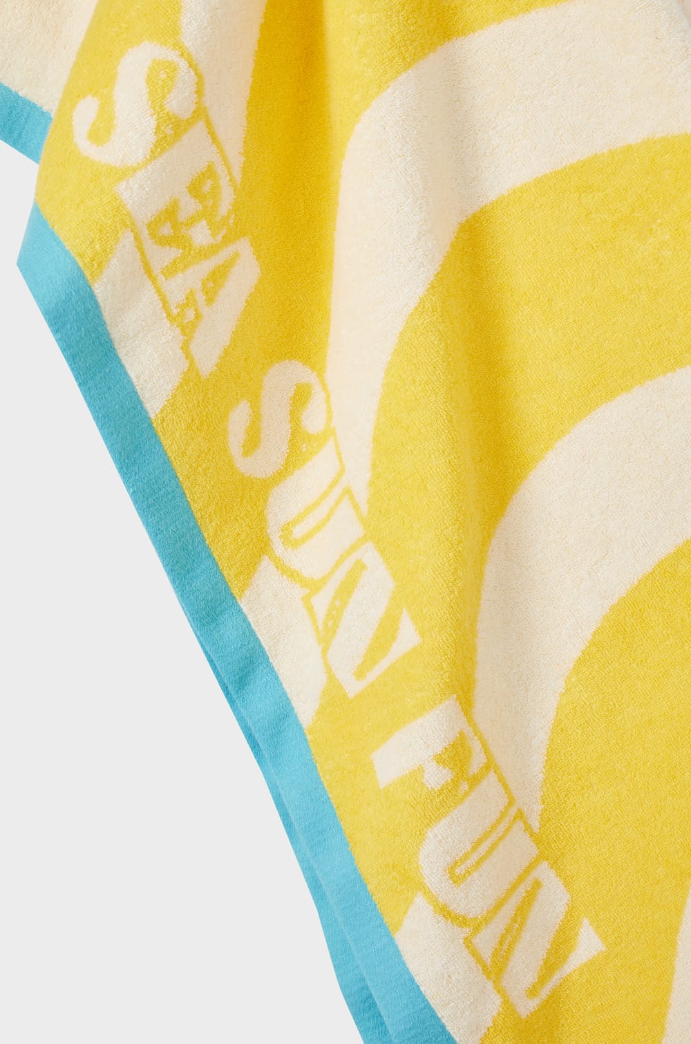 Serviette de plage en coton;${refinementColor}