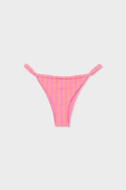 Bas de maillot de bain br&eacute;silien &agrave; rayures;${refinementColor}
