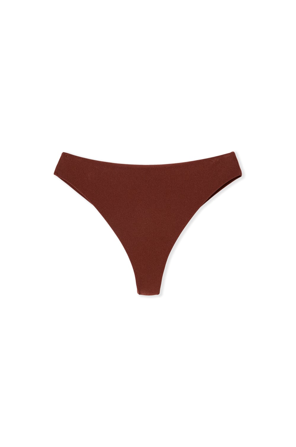 Braga de bikini brasile&ntilde;a de cintura alta satinada;${refinementColor}