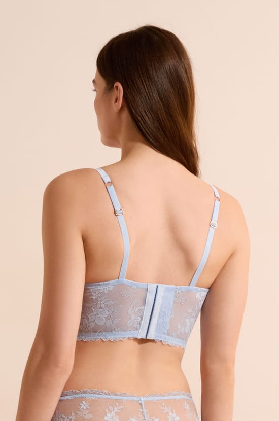 Soutien-gorge bustier avec broderie;${refinementColor}