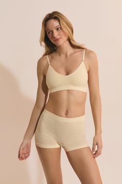 Ultrabequemes Bustier aus Baumwolle;${refinementColor}