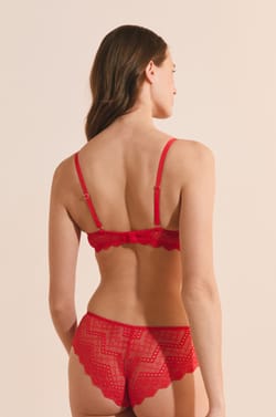 Boyshort in Lace;${refinementColor}