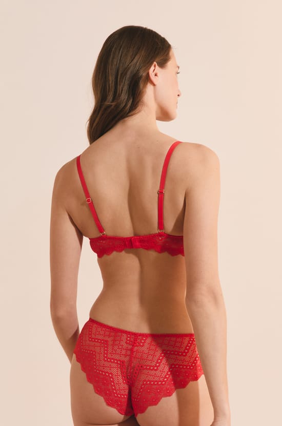 Boyshort in Lace;${refinementColor}