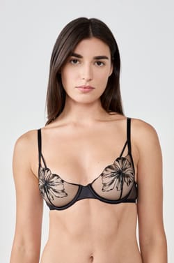 Classic Embroidered Bra;${refinementColor}