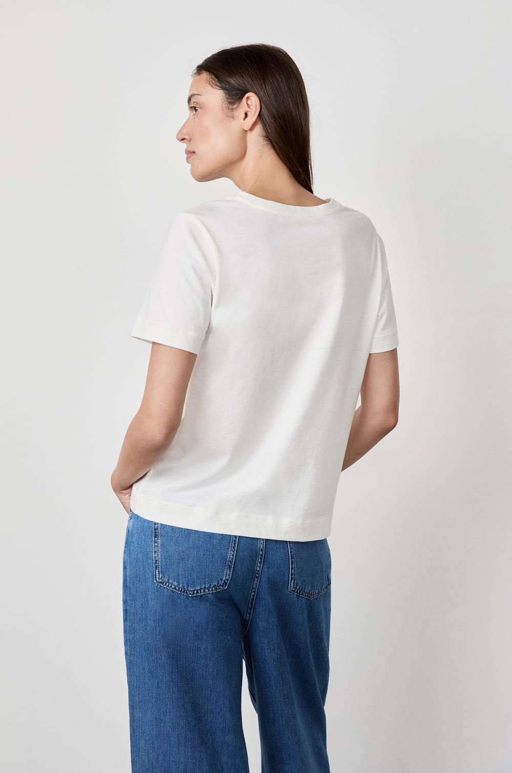 T-shirt manches courtes en coton;${refinementColor}