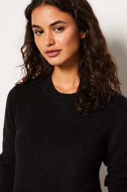 Short Knitted Dress;${refinementColor}