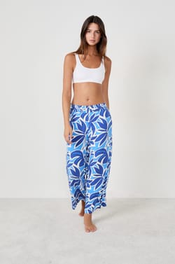 Pyjama trousers with prints;${refinementColor}