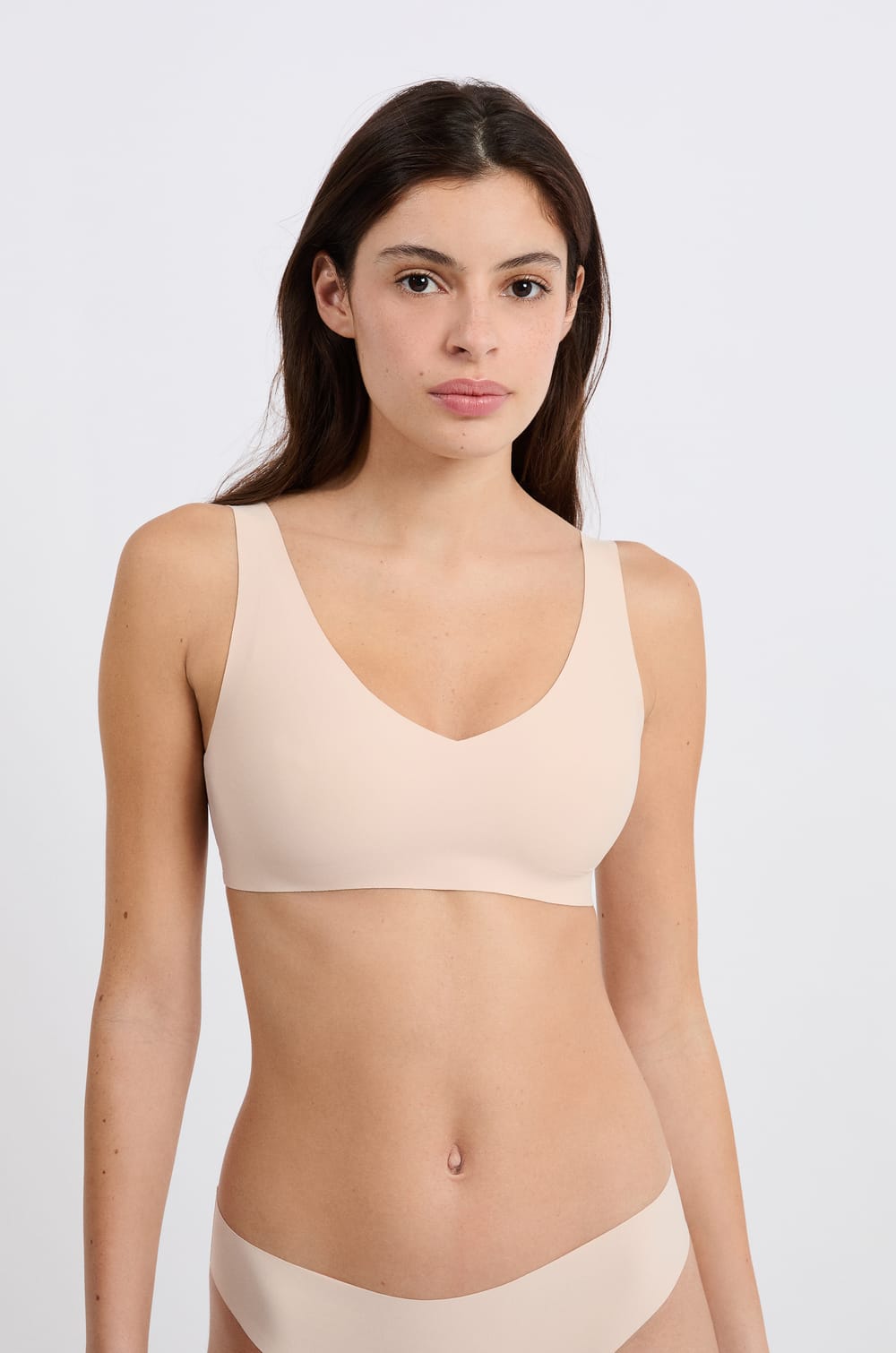 Microfiber Bralette;${refinementColor}