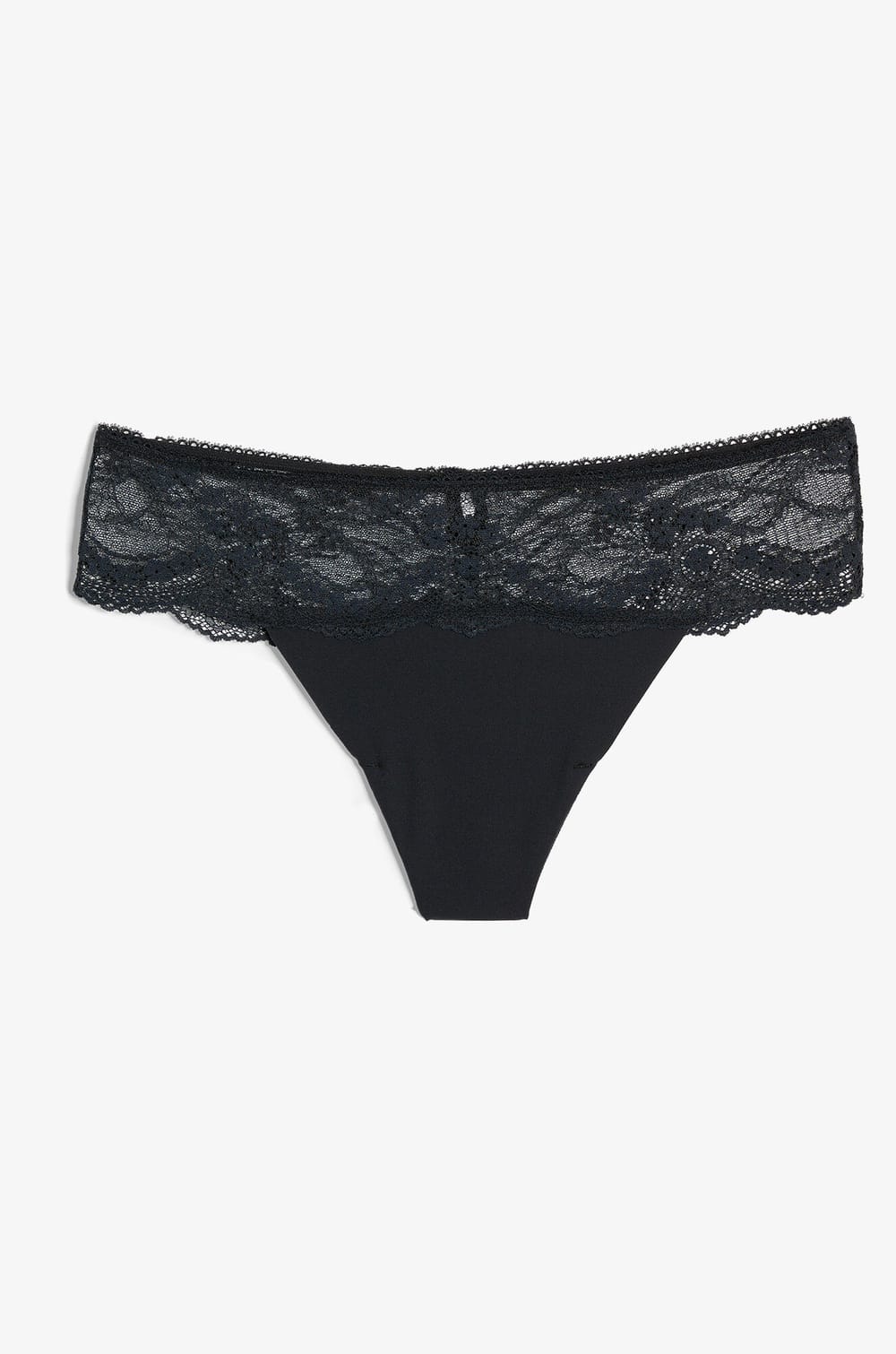 Tanga Microfiber and Lace;${refinementColor}