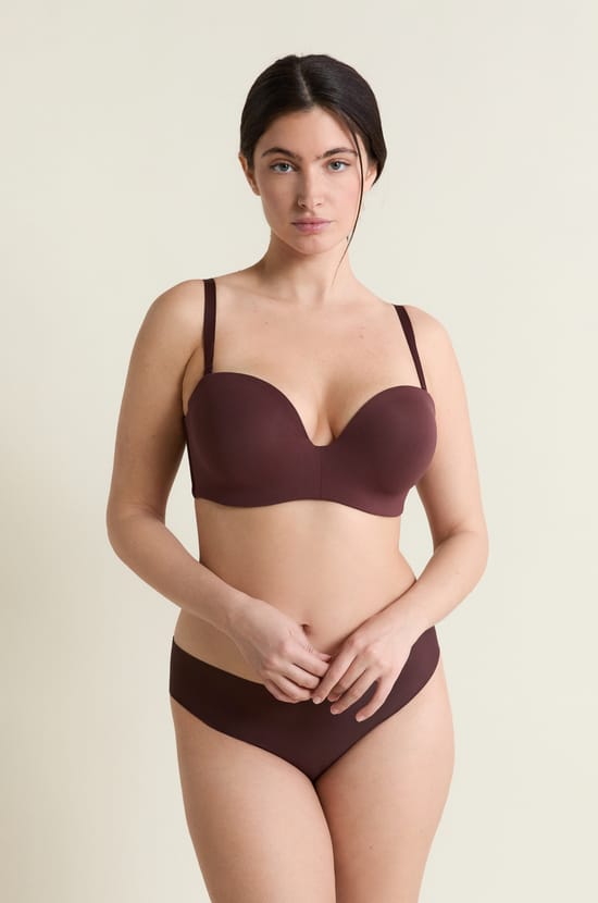 Bandeau mit leichten Schalen, abnehmbare Tr&auml;ger, K&ouml;rbchen C-E;${refinementColor}