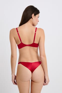 Soutien-gorge armartur&eacute; d&eacute;tails brod&eacute;s;${refinementColor}