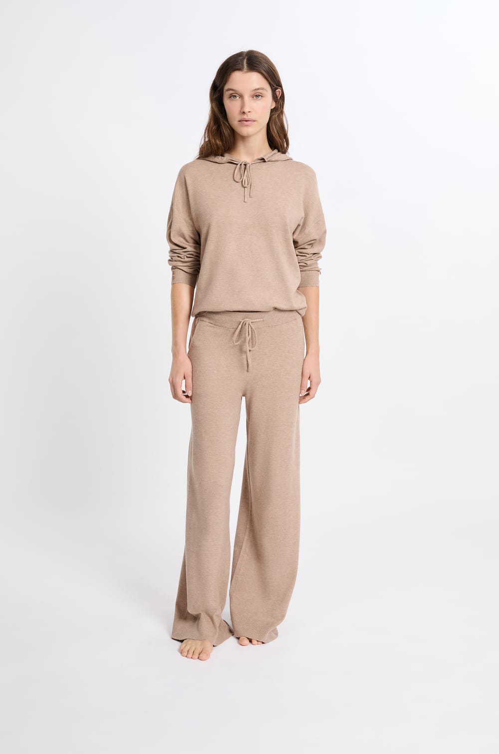 Straight-Legged Pajama Pants;${refinementColor}