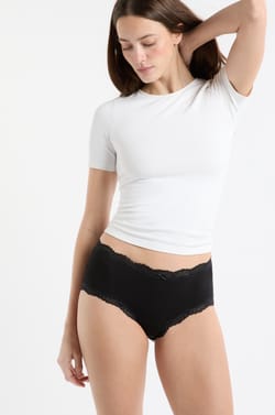 Pack of 3 Cotton Boyshorts;${refinementColor}