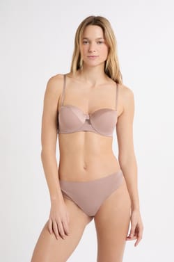 Soutien-gorge bandeau coques fines;${refinementColor}