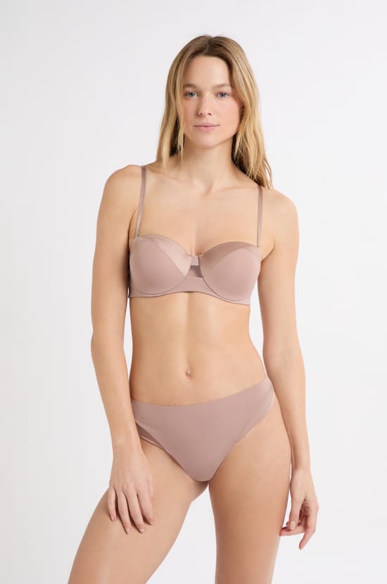 Strapless Lightly Lined Bra;${refinementColor}