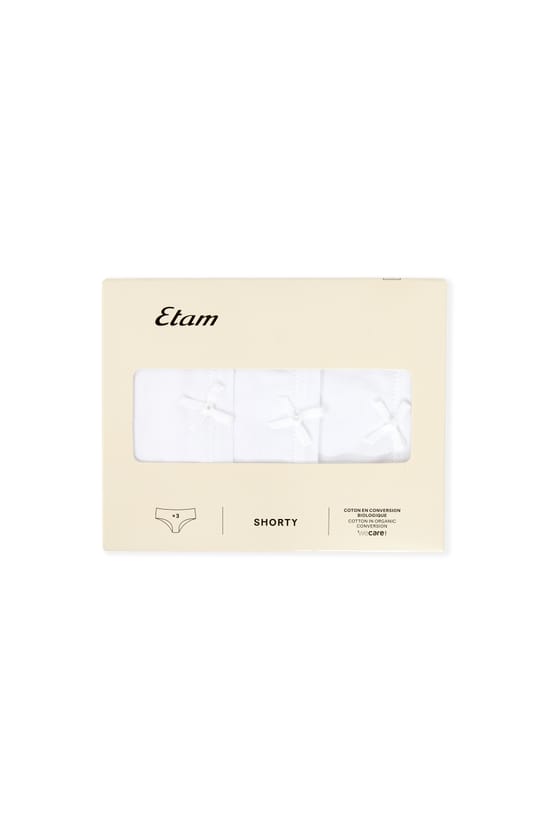 3-Pack Cotton Boyshorts;${refinementColor}